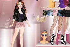 Celebrities Games, Miley Cyrus Doll in the City, Games-kids.com