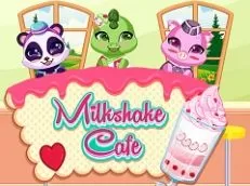 Cooking Games, Milkshake Cafe, Games-kids.com