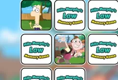 Milo Murphy Law Games, Milo Murphys Law Memory, Games-kids.com