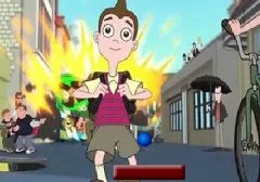 Milo Murphy Law Games, Milo Murphys Law Paddle Ball, Games-kids.com