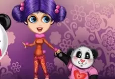 Girl Games, Mimi and Her Panda, Games-kids.com