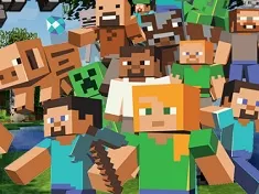 Minecraft Games, Minecraft Candy Shooter, Games-kids.com