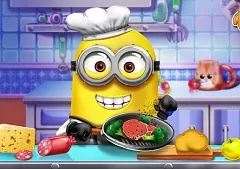 Minion Games, Minion Real Cooking, Games-kids.com