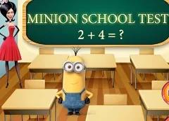 Minion Games, Minion School Test, Games-kids.com