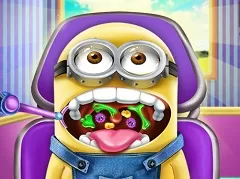 Minion Games, Minion Throat Care, Games-kids.com