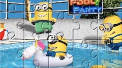 Minion Games, Minions 10 Puzzles, Games-kids.com