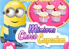 Minion Games, Minions Choco Cupcakes, Games-kids.com