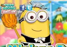 Minion Games, Minions Party House Clean Up, Games-kids.com