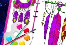 Coloring Games, Miraculous Dream Catcher Coloring Book, Games-kids.com