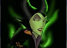 Maleficent Games, Misterious Maleficent Puzzle, Games-kids.com