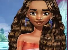 Moana Games, Moana Ear Piercing, Games-kids.com