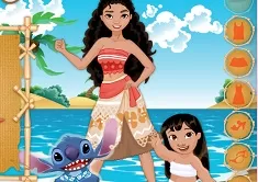 Moana Games, Moana Lilo and Stitch, Games-kids.com