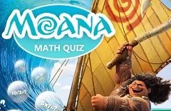 Moana Games, Moana Math Quiz, Games-kids.com