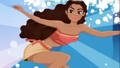 Moana Games, Moana Surfing Accident, Games-kids.com