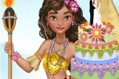 Moana Games, Moana Wedding Cake, Games-kids.com