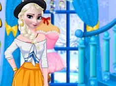 Frozen  Games, Modern Elsa Fashionista, Games-kids.com