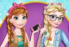 Frozen  Games, Modern Frozen Look, Games-kids.com