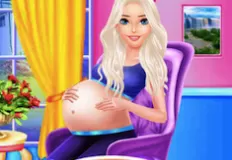 Girl Games, Mommy Pregnant Caring, Games-kids.com