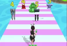 Girl Games, Money Rush 3D, Games-kids.com