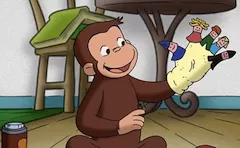 Curious George Games, Monkey George, Games-kids.com