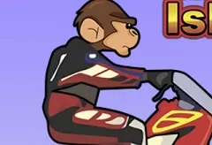 Racing Games, Monkey Motocross Island 2, Games-kids.com