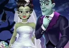 Dress Up Games, Monster Bride Wedding Vows, Games-kids.com