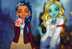 Monster High Games, Monster Girls Back to School, Games-kids.com