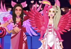 Monster High Games, Monster Girls on Valentine Day, Games-kids.com