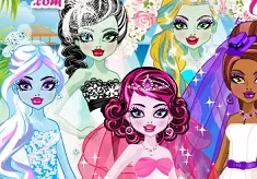 Monster High Games, Monster High Cute Brides, Games-kids.com