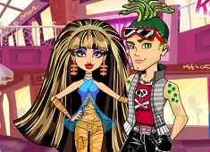 Monster High Games, Monster High Kissing, Games-kids.com