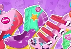 Monster High Games, Monster High Shoes Design, Games-kids.com