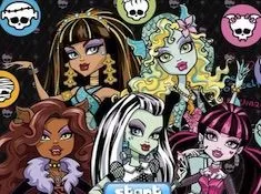 Monster High Games, Monster High Skullete Matching, Games-kids.com
