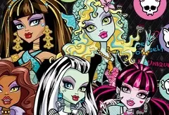 Monster High Games, Monster High Skullette Matching, Games-kids.com