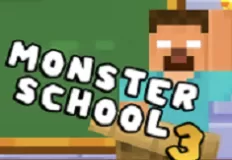 Minecraft Games, Monster School Challenge 3, Games-kids.com