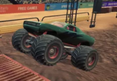Racing Games, Monster Truck Crazy Racing 2, Games-kids.com