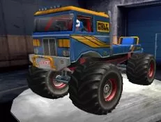 Cars Games, Monster Truck Offroad Driving Mountain, Games-kids.com