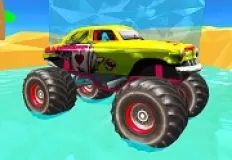 Cars Games, Monster Truck Sky Racing, Games-kids.com