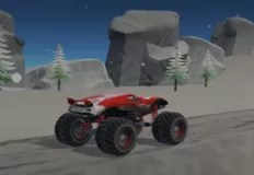 Racing Games, Monster Truck Stunt Racing, Games-kids.com