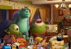 Monster University Games, Monster University Hidden Objects 2, Games-kids.com