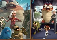 Monster vs Aliens Games, Monsters vs Aliens Similarities, Games-kids.com