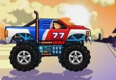 Racing Games, Monsters Wheels Special, Games-kids.com