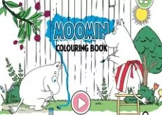 Moomin Games, Moomin Colouring Book, Games-kids.com