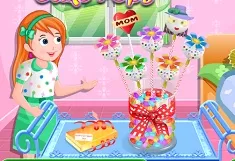 Cooking Games, Mothers Day Cake Pops, Games-kids.com