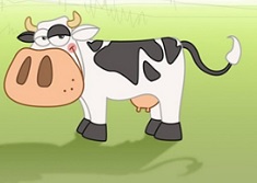 Mow Mow Cow Coloring - Coloring Games