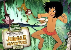 Jungle Book Games, Mowgli Jungle Adventure, Games-kids.com