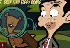 Mr Bean Games, Mr Bean Find Teddy Bears, Games-kids.com