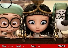 Mr Peabody and Sherman Games, Mr Peabody and Sherman Hidden Letters, Games-kids.com