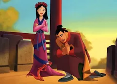 Mulan Games, Mulan and Shan Puzzle, Games-kids.com