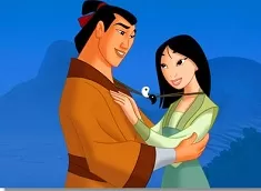 Mulan Games, Mulan and Shang Puzzle, Games-kids.com