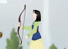 Mulan Games, Mulan Bow and Arrow Shooting, Games-kids.com